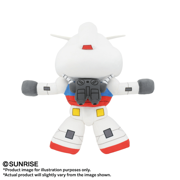 RX-78-2 Gundam "Mobile Suit Gundam" NuiMotions Bandai Namco Nui Plush