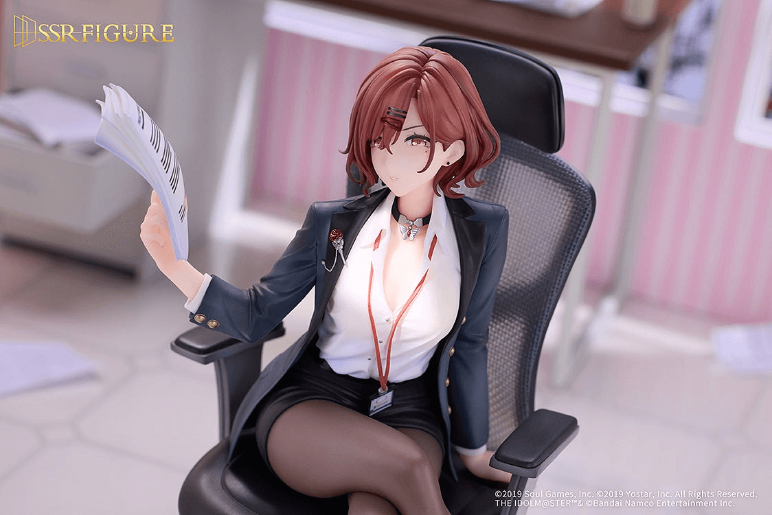 SSR FIGURE THE IDOLM@STER SHINY COLORS × Mahjong Soul Madoka Higuchi Effortless Work Ver. 1/7 Scale Figure