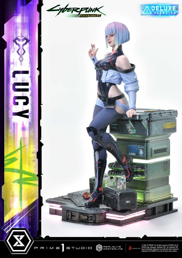 Prime 1 Studio Real Elite Masterline Cyberpunk: Edgerunners Lucy Deluxe Bonus Version(4582647121523)(4582647121523)