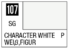 Mr Hobby Mr Color Spray - S107 Character White (Semi-Gloss/Primary) | 4973028928655