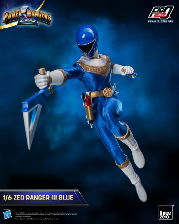 Three Zero Power Rangers Zeo - FigZero 1/6 Zeo Ranger III Blue | 4895250810372