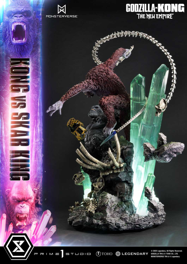 Prime 1 Studio Ultimate Diorama Masterline Godzilla x Kong: The New Empire (Film) Kong vs Skar King | 4582647121691