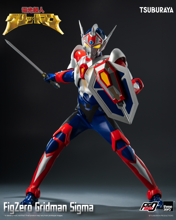 threezero Gridman the Hyper Agent: Revenge of Neo Evil Lord - FigZero Gridman Sigma | 4895250815858