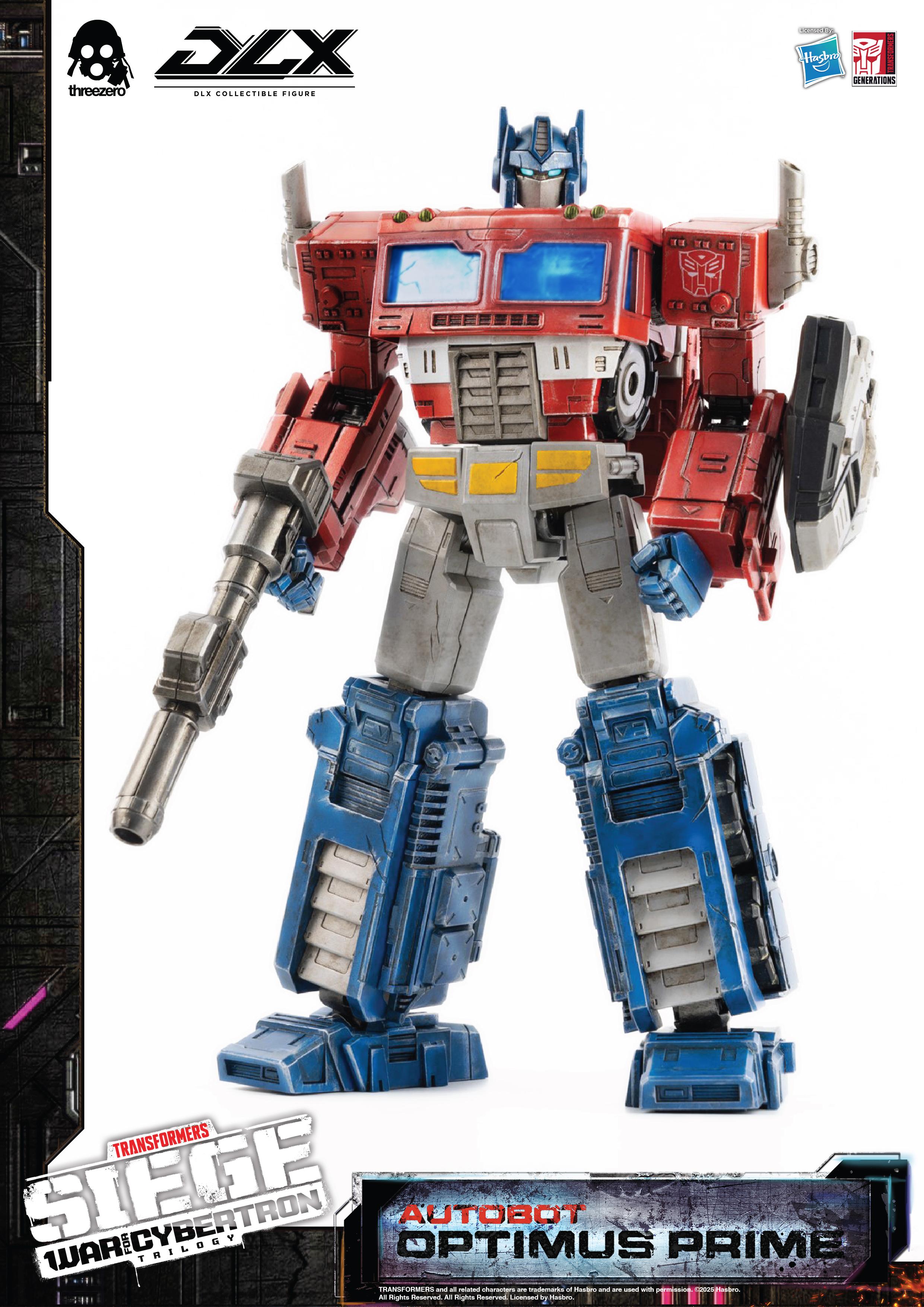 Transformers: War for Cybertron Trilogy - DLX Optimus Prime