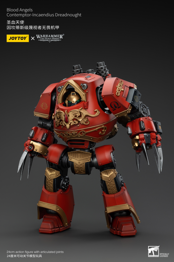 JOYTOY Blood Angels Contemptor-Incaendius Dreadnought | 6927054400737