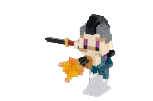 Kawada Genya Shinazugawa "Demon Slayer", Nanoblock Character Collection Series (Box/12) | 4534530954510