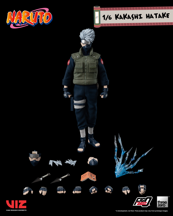 Three Zero NARUTO - FigZero 1/6 Kakashi Hatake | 4897056204126