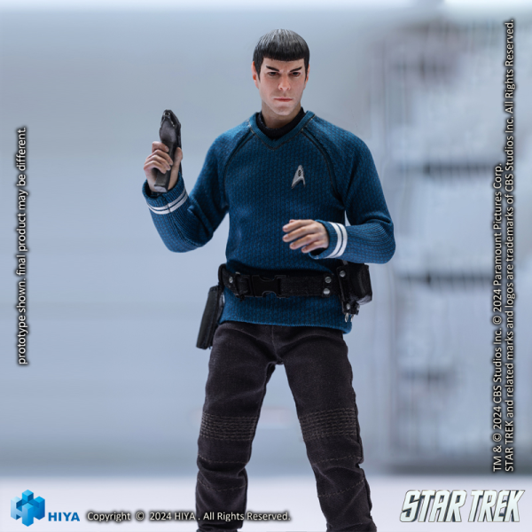 HIYA Toys Exquisite Super Series 1/12 Scale STAR TREK 2009 Spock(6957534202841)