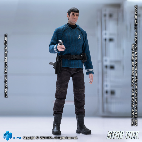 HIYA Toys Exquisite Super Series 1/12 Scale STAR TREK 2009 Spock(6957534202841)