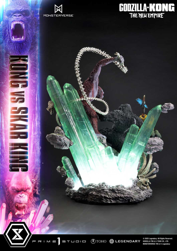 Prime 1 Studio Ultimate Diorama Masterline Godzilla x Kong: The New Empire (Film) Kong vs Skar King Bonus Version | 4582647121707