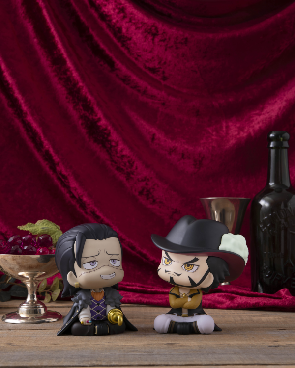 MegaHouse Lookup ONE PIECE Dracule Mihawk&Crocodile set【with gift】 | 4535123839665