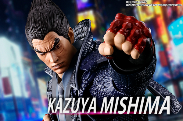 BANDAI Tamashii Kazuya Mishima "Tekken 8", TAMASHII NATIONS S.H.Figuarts(4573102661319)(4573102661319)