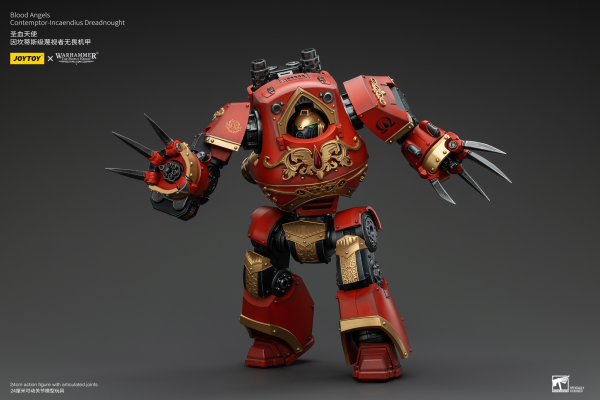JOYTOY Blood Angels Contemptor-Incaendius Dreadnought | 6927054400737