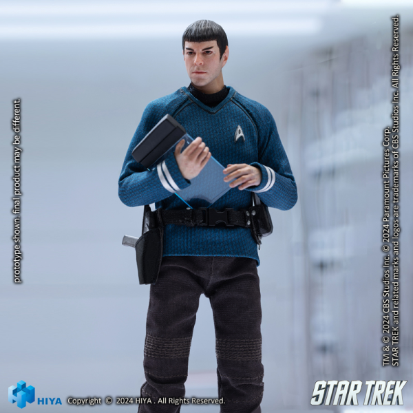 HIYA Toys Exquisite Super Series 1/12 Scale STAR TREK 2009 Spock(6957534202841)