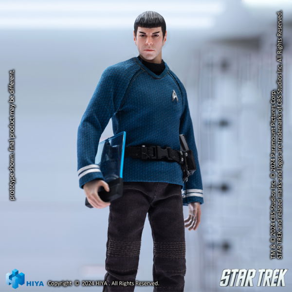 HIYA Toys Exquisite Super Series 1/12 Scale STAR TREK 2009 Spock(6957534202841)