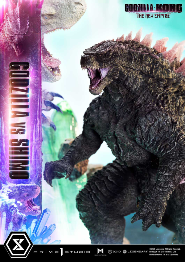 Prime 1 Studio Ultimate Diorama Masterline Godzilla x Kong: The New Empire Godzilla vs Shimo | 4582647121677