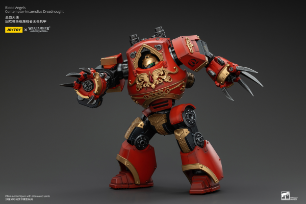 JOYTOY Blood Angels Contemptor-Incaendius Dreadnought | 6927054400737