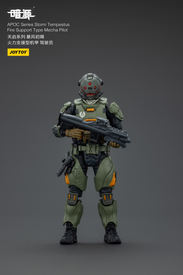 JOYTOY APOC Series Storm Tempestus Fire Support Type Mecha Pilot | 6927054401680