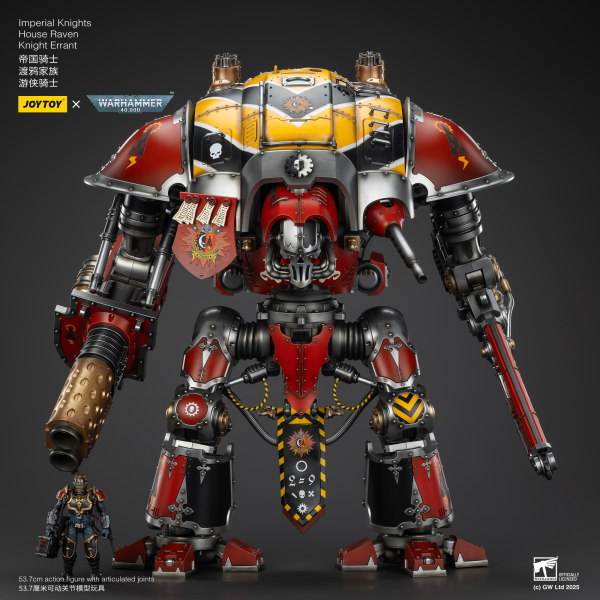 JOYTOY Imperial Knights House Raven Knight Errant | 6973130379305