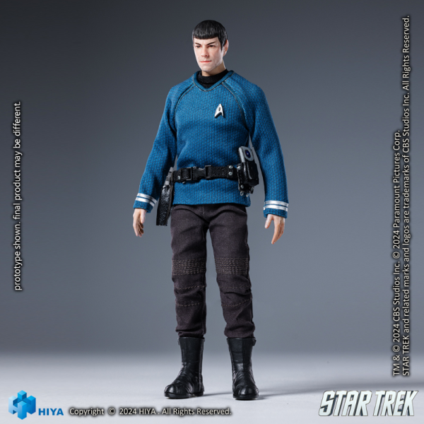 HIYA Toys Exquisite Super Series 1/12 Scale STAR TREK 2009 Spock(6957534202841)