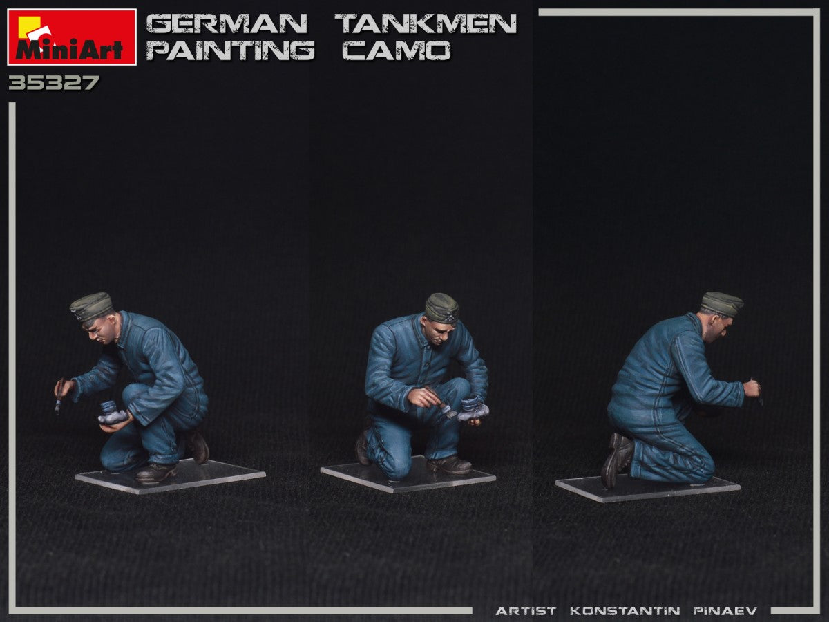 MiniArt 1/35 German Tankmen. Painting Camo | 4820183313232