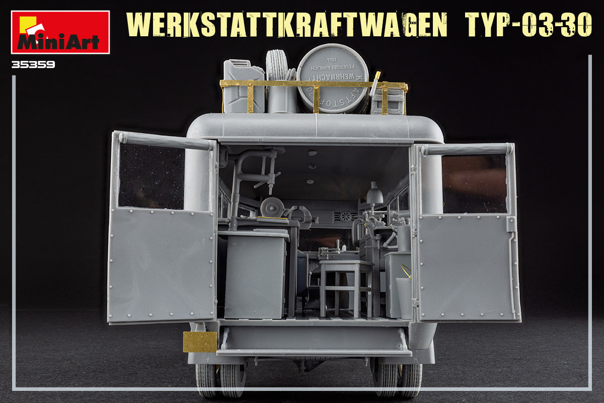 MiniArt 1/35 Werkstattkraftwagen Typ-03-30 1/35 Scale | 4820183313386