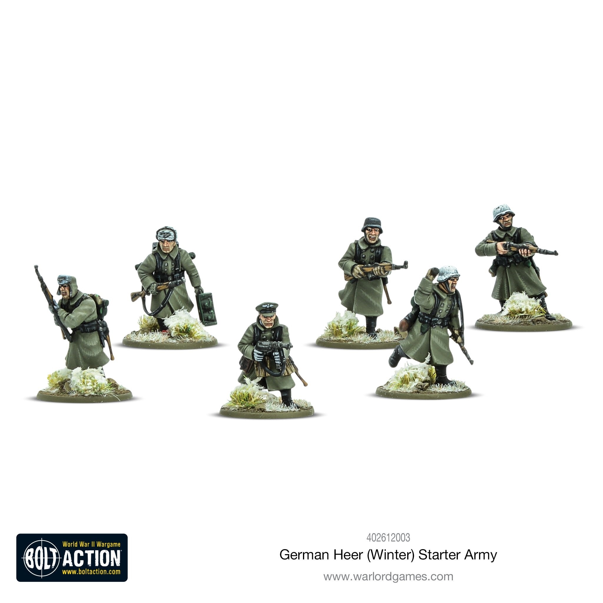 Bolt Action German Heer Winter Starter Army | 5060572508057