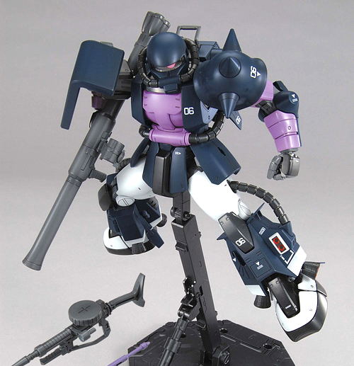 Bandai MG 1/100 MS-06R High Mobility Type Zaku II (Black Tri-Stars) Gundam | 4573102635723