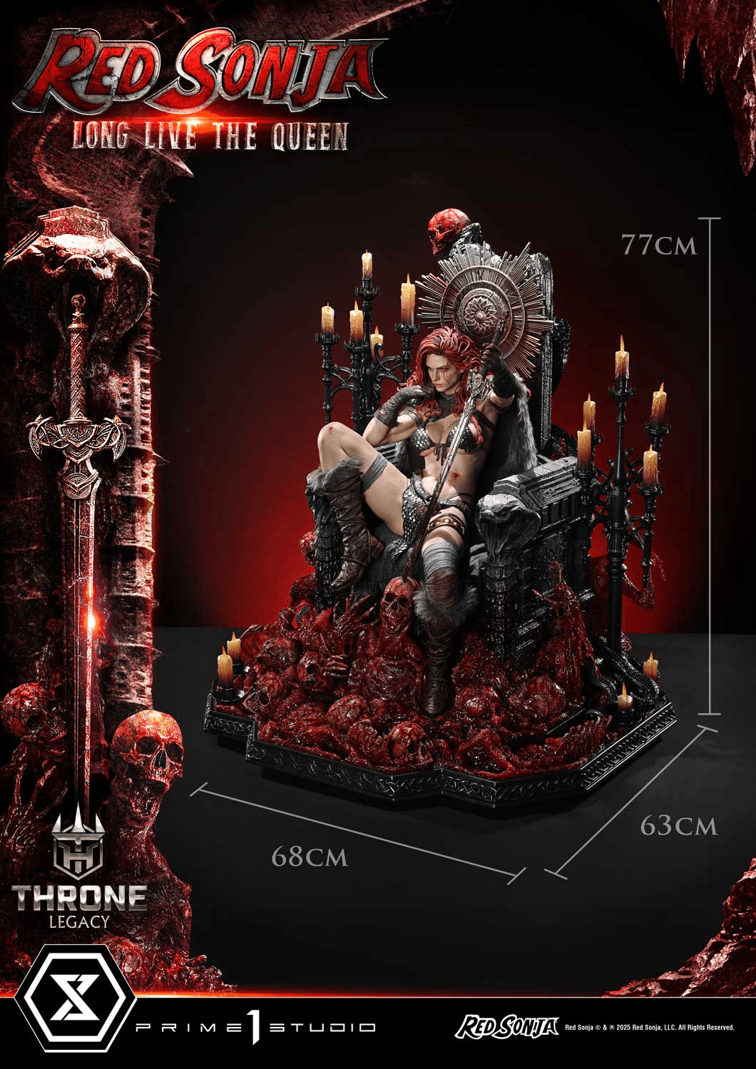 Throne Legacy Red Sonja Red Sonja : Long Live the Queen | 4582647122766