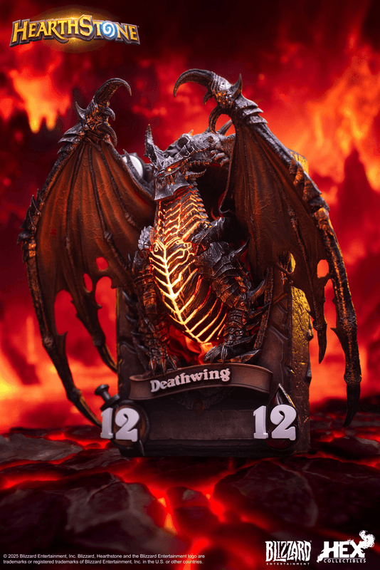 HEX Collectibles Blizzard Hearthstone® Deathwing Art Statue | 6978082551212