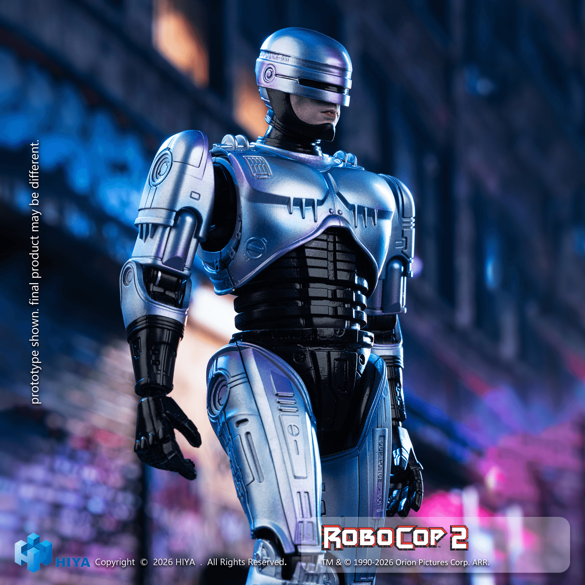 1/12 Scale 6.5 Inch RoboCop 2 RoboCop Action Figure | 6957534205323