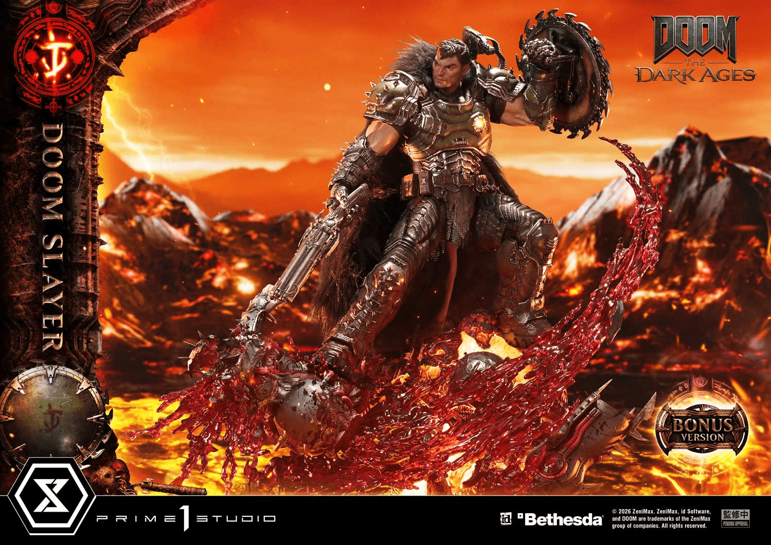 Ultimate Premium Masterline DOOM: The Dark Ages DOOM Slayer DX Bonus Version | 4582647123336