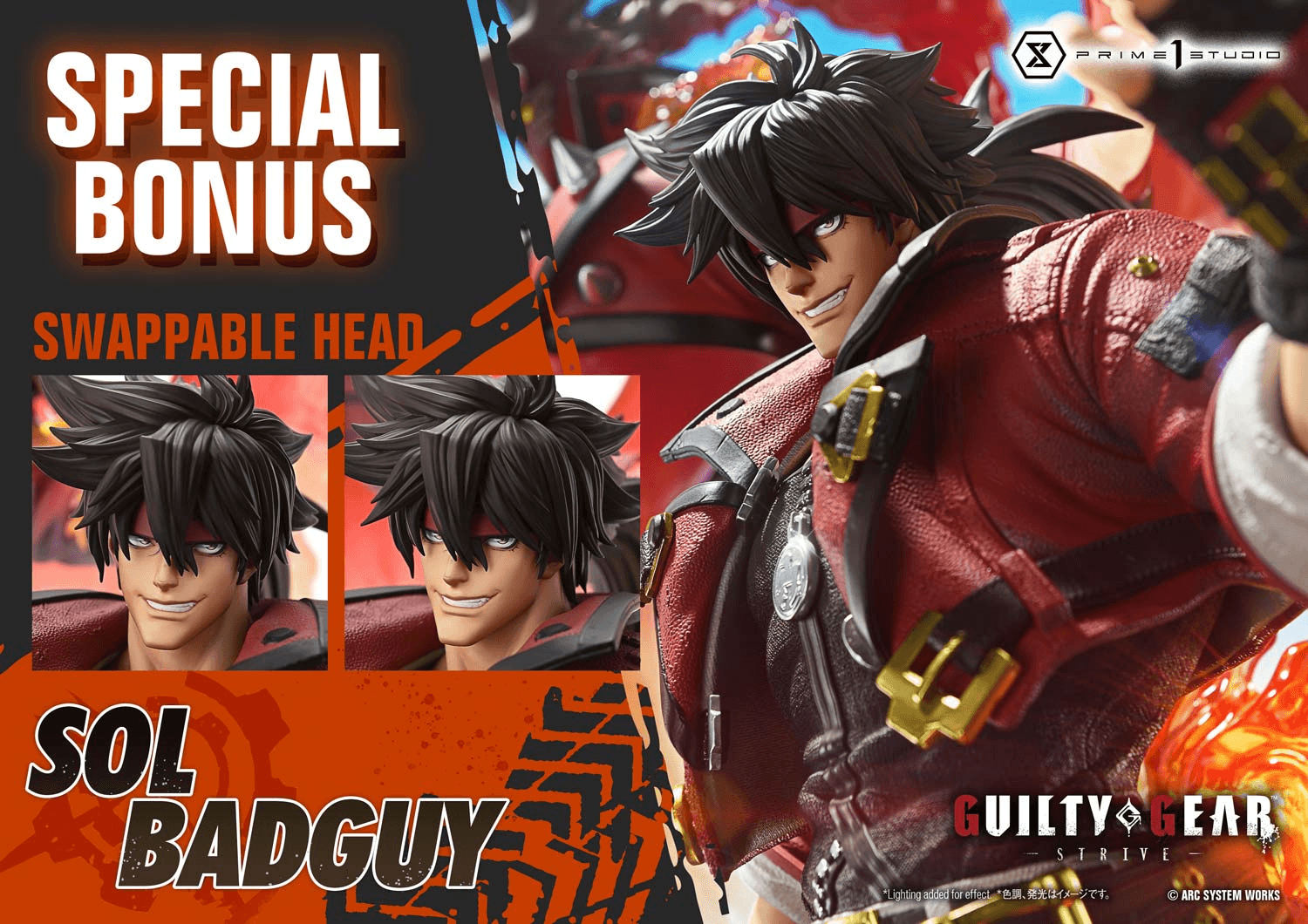 Ultimate Premium Masterline GUILTY GEAR -STRIVE- SOL BADGUY Bonus Version | 4582647122834