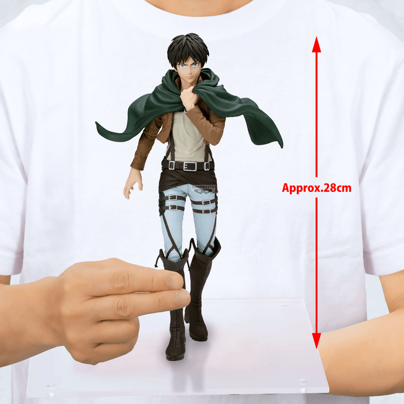 Bandai Attack on Titan - Eren Jaeger Grandista Prize Figure | 4983164298758