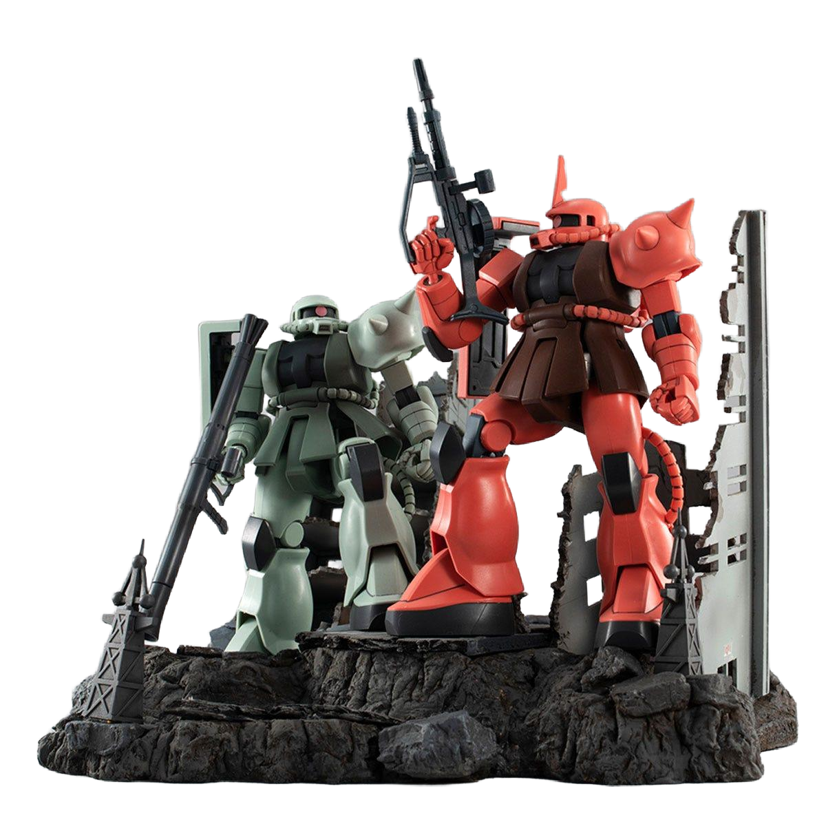 Megahouse Realistic Model Series G Structure Ruins at New yark (For 1/144 HG Models) "Gundam" | 4535123832321