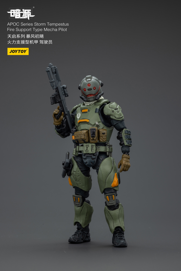 JOYTOY APOC Series Storm Tempestus Fire Support Type Mecha Pilot | 6927054401680