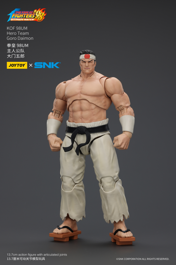 JOYTOY KOF 98UM Hero Team Goro Daimon(6927054401437)(6927054401437)