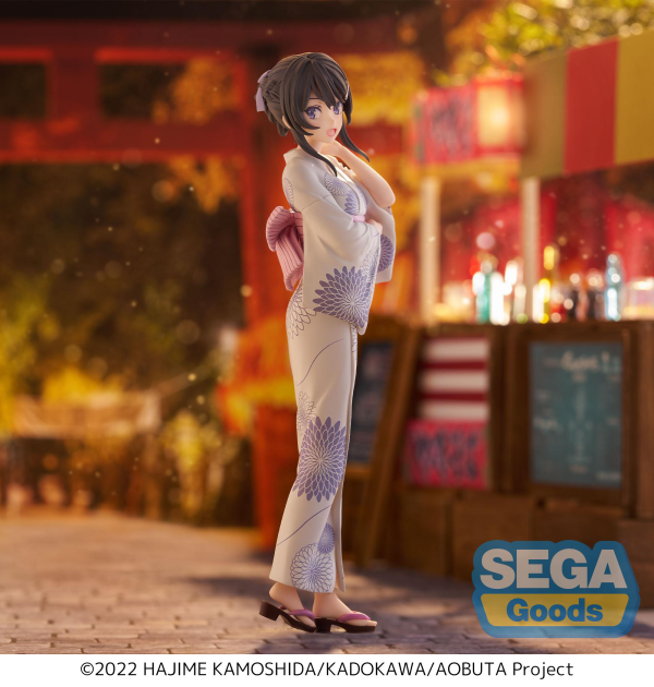 SEGA Luminasta Rascal Does Not Dream of Bunny Girl Senpai Mai Sakurajima Yukata | 4582733445557