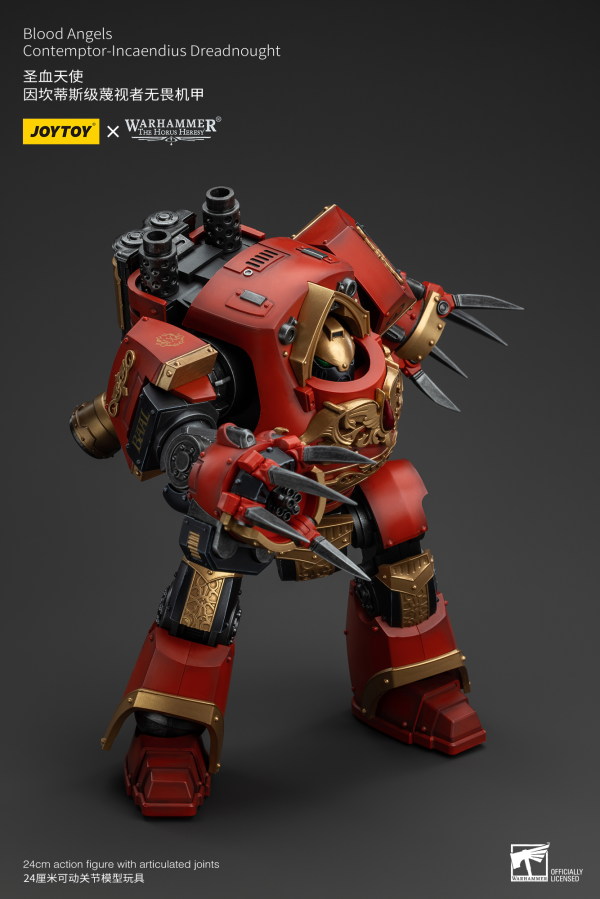 JOYTOY Blood Angels Contemptor-Incaendius Dreadnought | 6927054400737