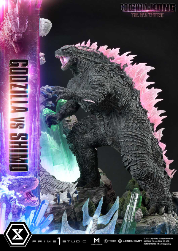 Prime 1 Studio Ultimate Diorama Masterline Godzilla x Kong: The New Empire Godzilla vs Shimo | 4582647121677