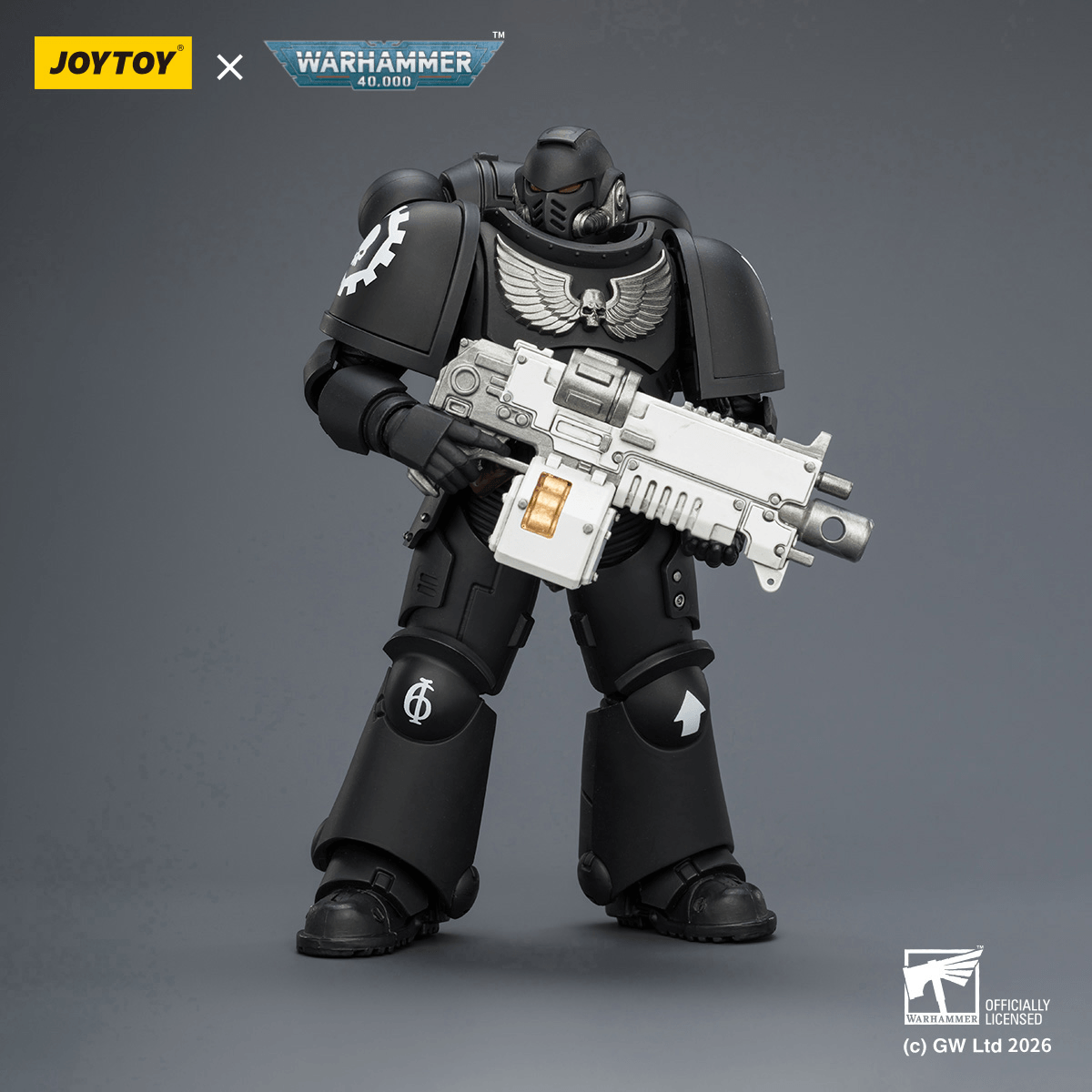 Iron Hands Intercessor with Bolt Rifle, Bolt Pistol and Chainsword | 6927054403837