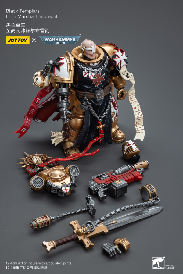 Joy Toy Black Templars High Marshal Helbrecht | 6973130376540