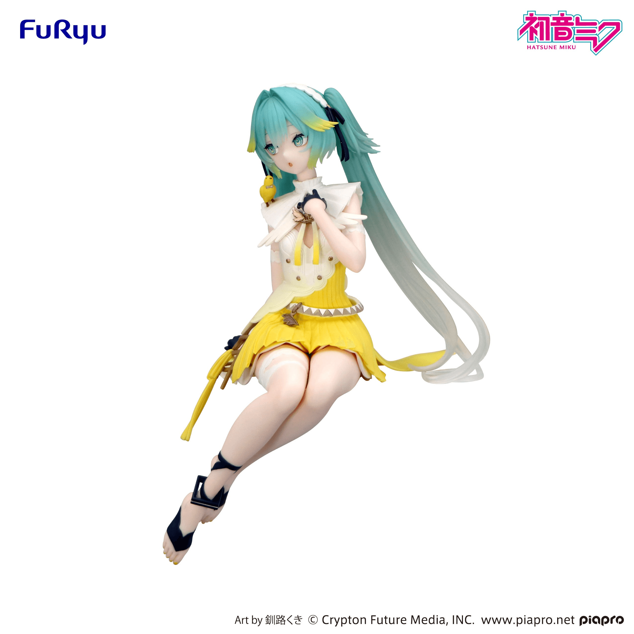 Hatsune Miku Noodle Stopper Figure -Canary Bird- | 4571623508922