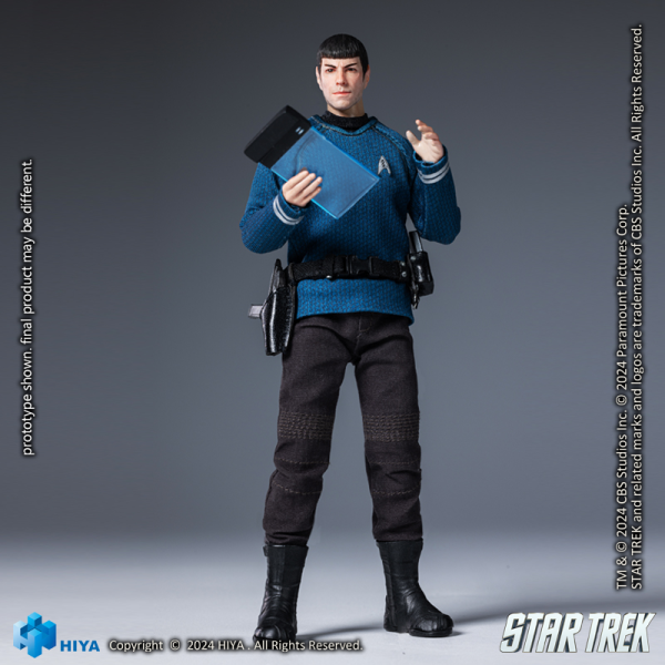 HIYA Toys Exquisite Super Series 1/12 Scale STAR TREK 2009 Spock(6957534202841)