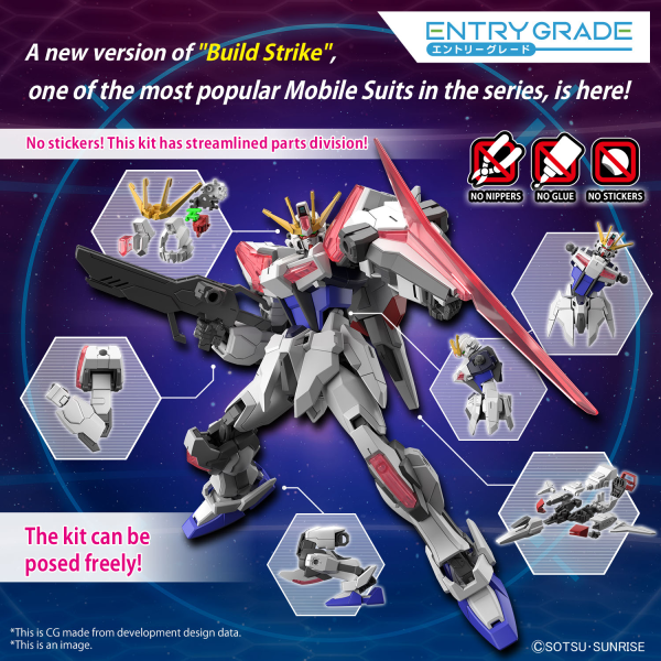 ENTRY GRADE 1/144 BUILD STRIKE EXCEED GALAXY | 4573102656896
