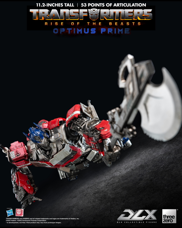Three Zero Transformers: Rise of the Beasts - DLX Optimus Prime | 4895250807334