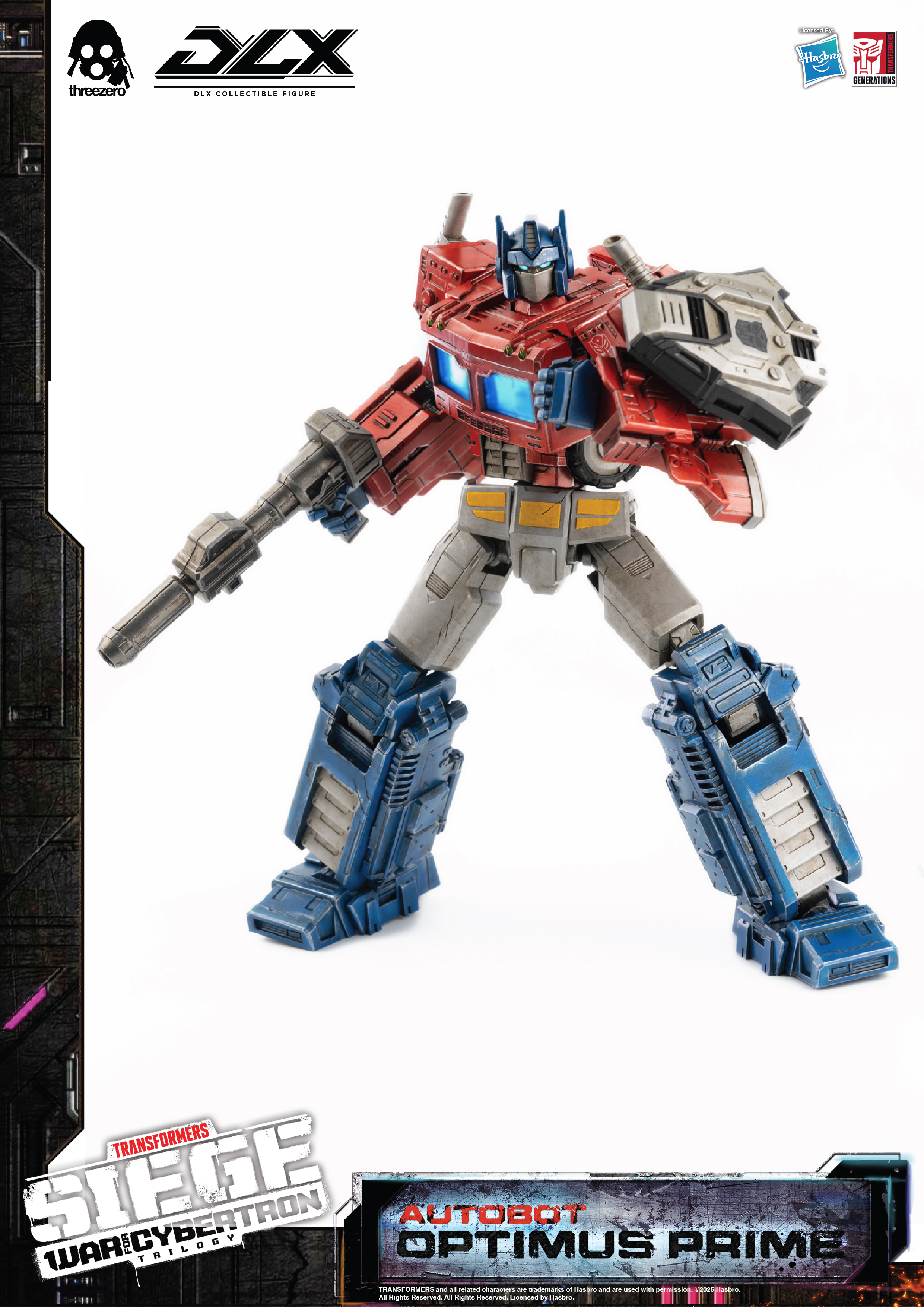 Transformers: War for Cybertron Trilogy - DLX Optimus Prime