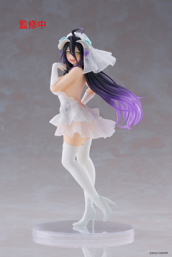 TAITO Overlord Coreful Figure - Albedo (Wedding Ver.) | 0840342403448