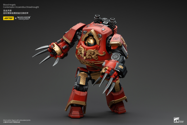 JOYTOY Blood Angels Contemptor-Incaendius Dreadnought | 6927054400737