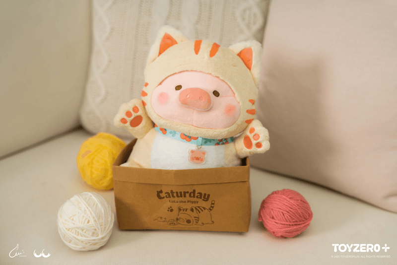 LuLu The Piggy Caturday - LuLu 30cm Plush Toy | 796548113554